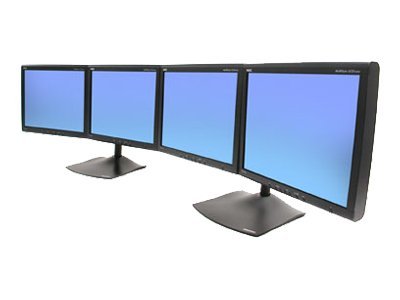 Ergotron DS100 Quad-Monitor Desk Stand, Horizontal