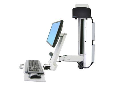 Ergotron StyleView HD Combo System with Small CPU Holder