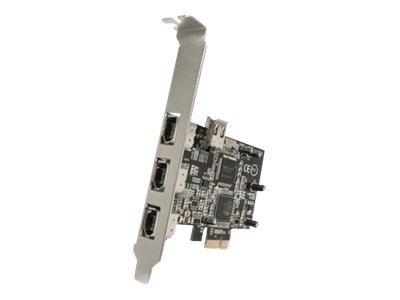 StarTech.com 4 Port PCI Express 1394a FireWire Adapter Card