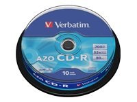 Verbatim CD-R x 10 - 700 MB - soportes de almacenamiento