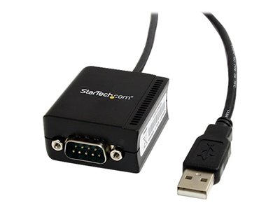StarTech.com 1 Port FTDI USB to Serial RS232 Adapter Cable with Optical Isolation