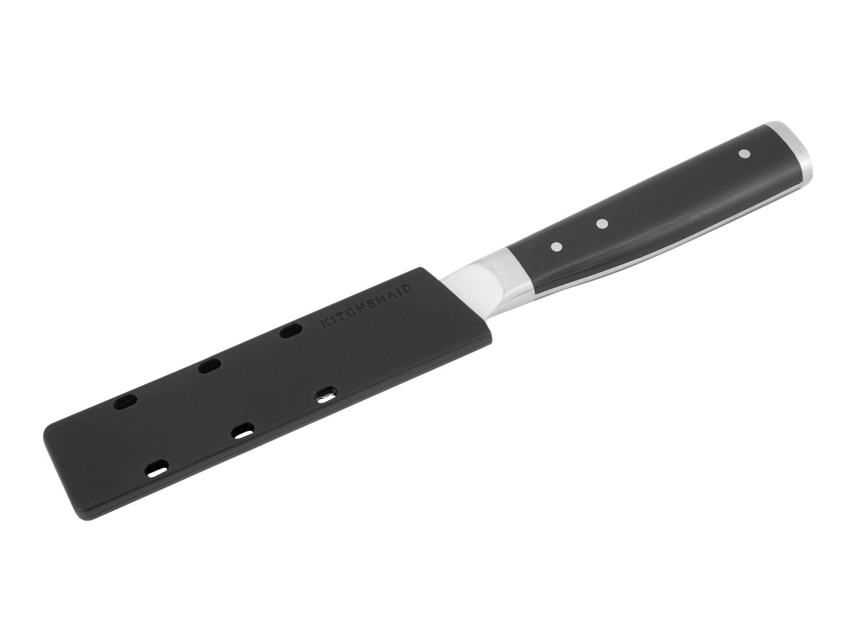 KitchenAid Paring Knife Serrated Blade 8.89 cm Black