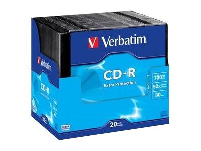 Verbatim CD-R x 20 - 700 MB - soportes de almacenamiento