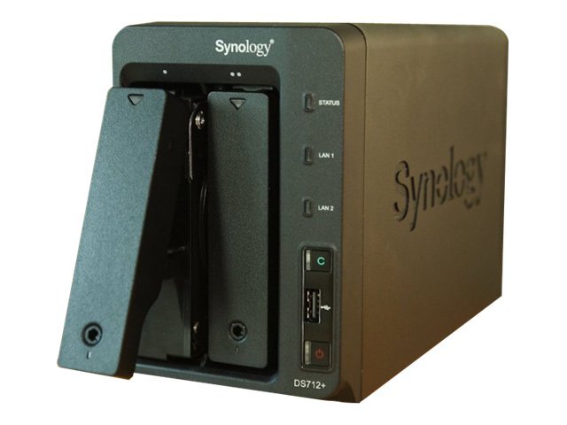NAS Synology DS712+    1,8GHz/1GB  2xGbLAN/3xUSB/1xeSata