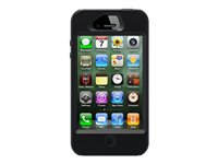 OtterBox Impact Series - &Eacute;tui pour t&eacute;l&eacute;phone cellulaire - silicone - noir - pour Apple iPhone 4S - OtterBox Impact Series - &Eacute;tui pour t&eacute;l&eacute;phone cellulaire