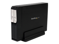 StarTech.com 2.5in Removable eSATA USB Dual SATA HDD Enclosure w/ RAID