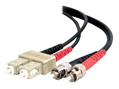 Cables To Go 2M St Sc Duplex 50/125 Mm Patch Cable - Black
