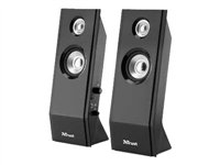 Trust 2.0 Speaker Set SP-2420 - Haut-parleurs multimédia PC - 7 Watt (Totale) - 2 voies