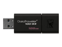 Kingston DataTraveler 100 G3 - USB flash drive - 128 GB