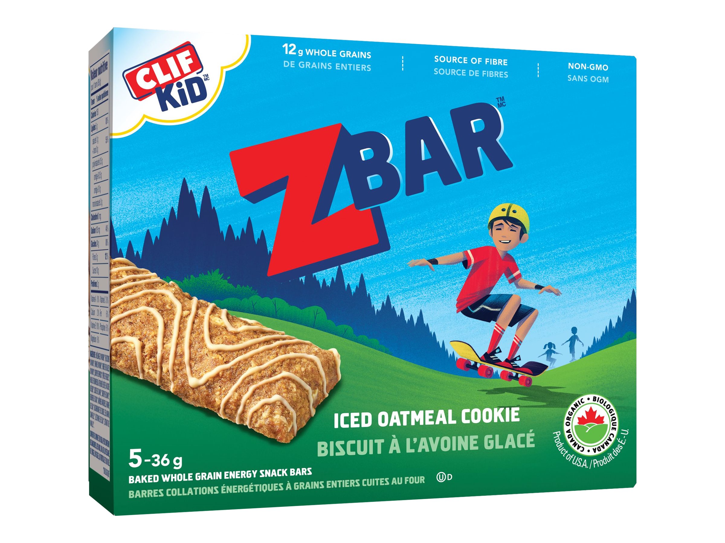 CLIF ZBAR OATMEAL COOKIE 5PK