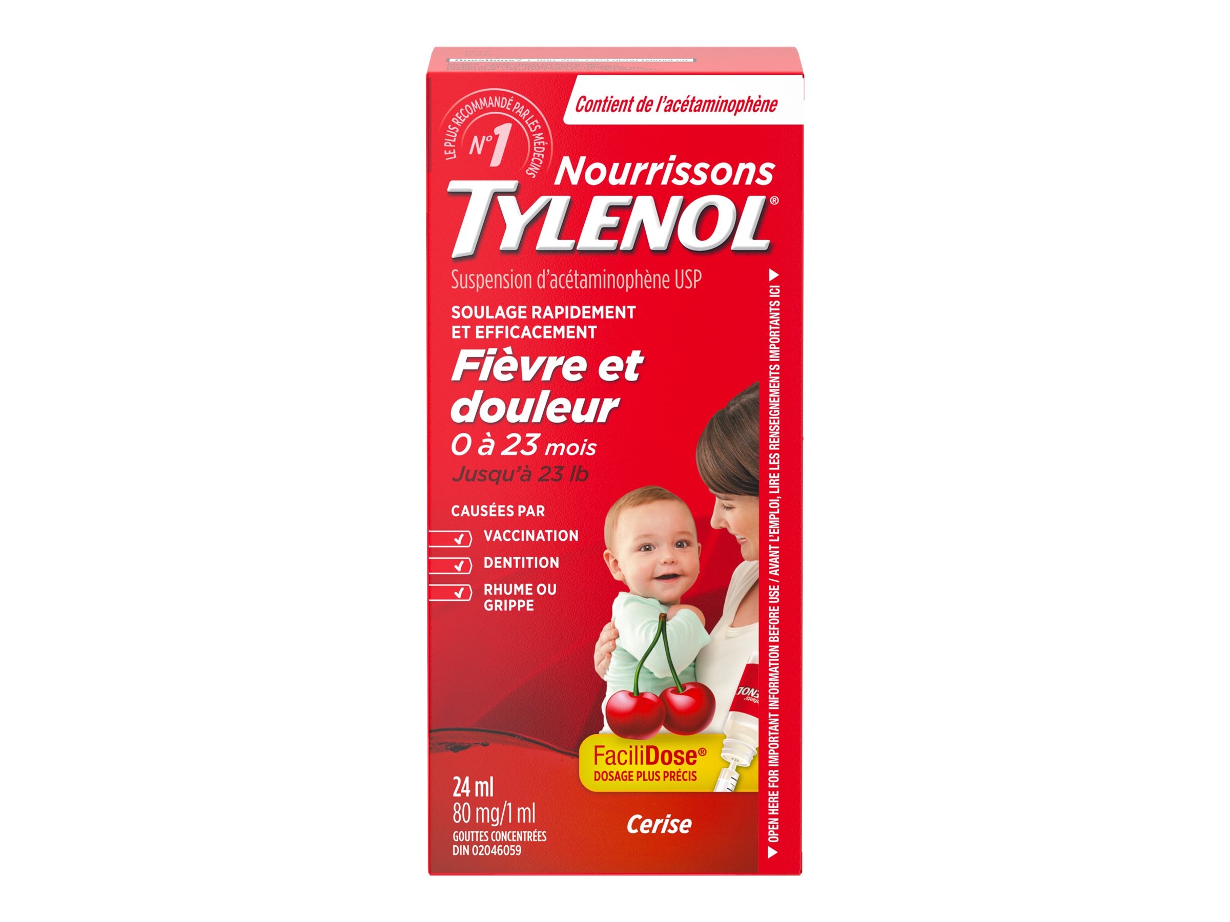 Tylenol* Concentrated Drops 24 ml