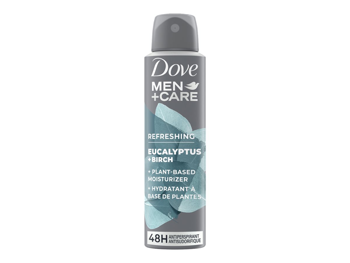 Dove Men Care Dry Spray Antiperspirant Deodorant Eucalyptus Birch