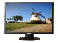 Samsung SyncMaster 2443BW - &Eacute;cran LCD - TFT - 24" - &eacute;cran large - 1920 x 1200 - 300 cd/m2 - 50000:1 (dynamique) - 5 ms - 0.27 mm - DVI-D, VGA - noir - Samsung SyncMaster 2443BW