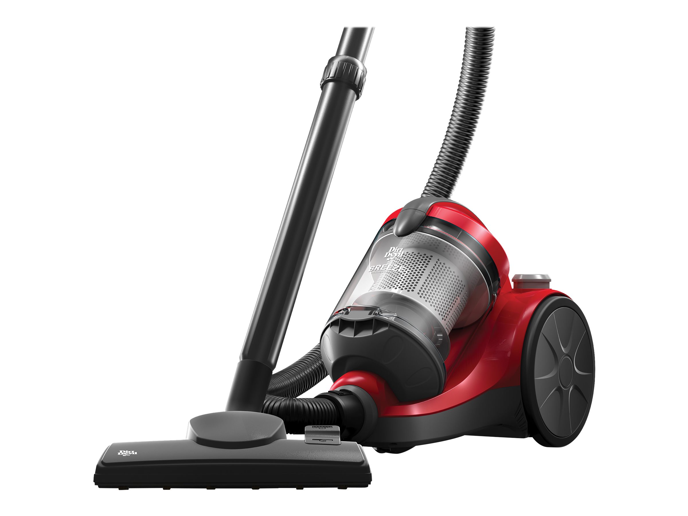 Dirt Devil Breeze Canister Vacuum Red SD40130 London Drugs