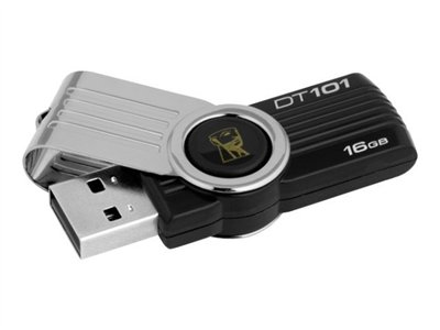Kingston 16GB DATATRAVELER 101 GEN 2 BLK