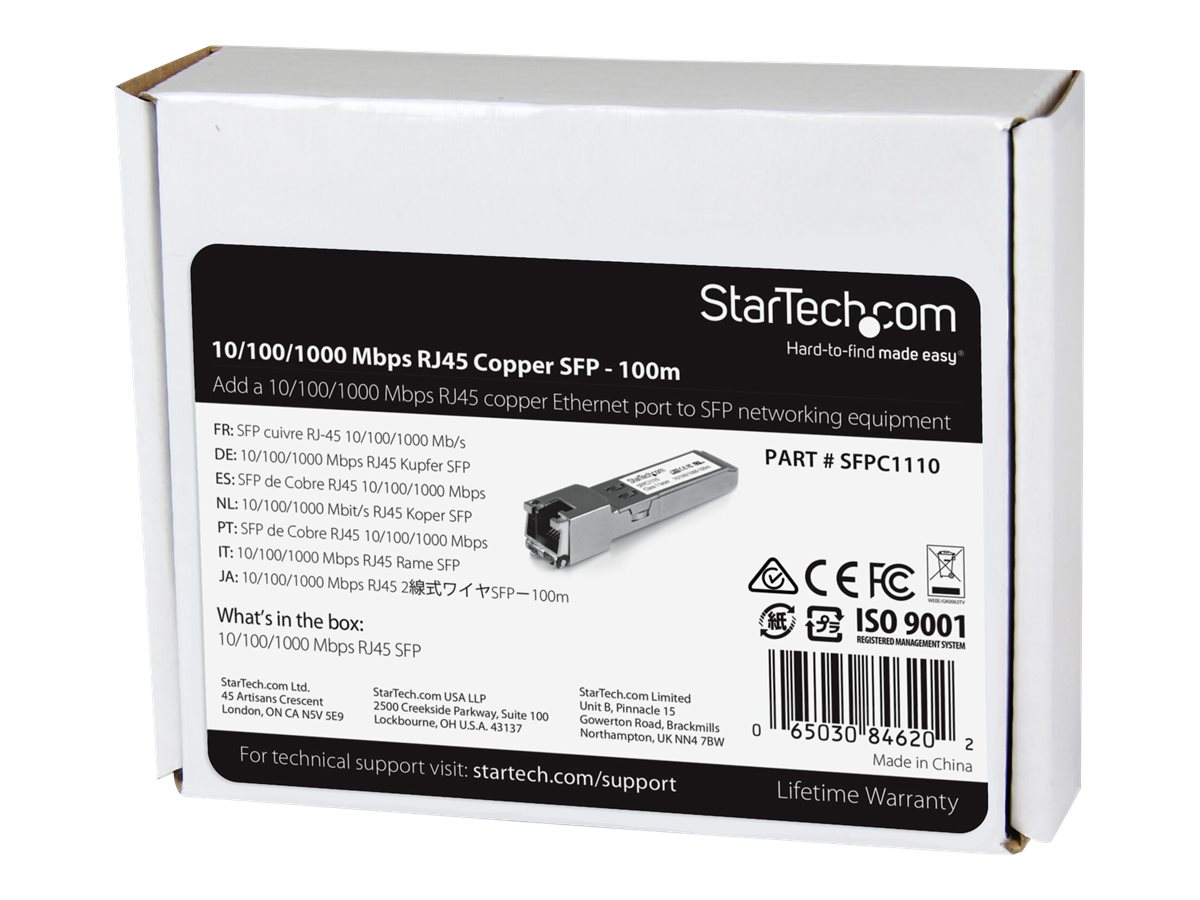 SFPC1110 | STARTECH.COM