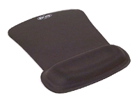 Belkin WaveRest Gel Mouse Pad Mouse pad with wrist pillow - black - Mouse pad with wrist pillow - black