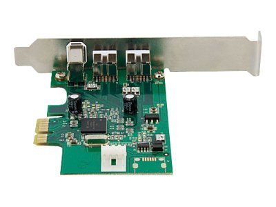 StarTech.com 3 Port 2b 1a 1394 PCI Express FireWire Card Adapter