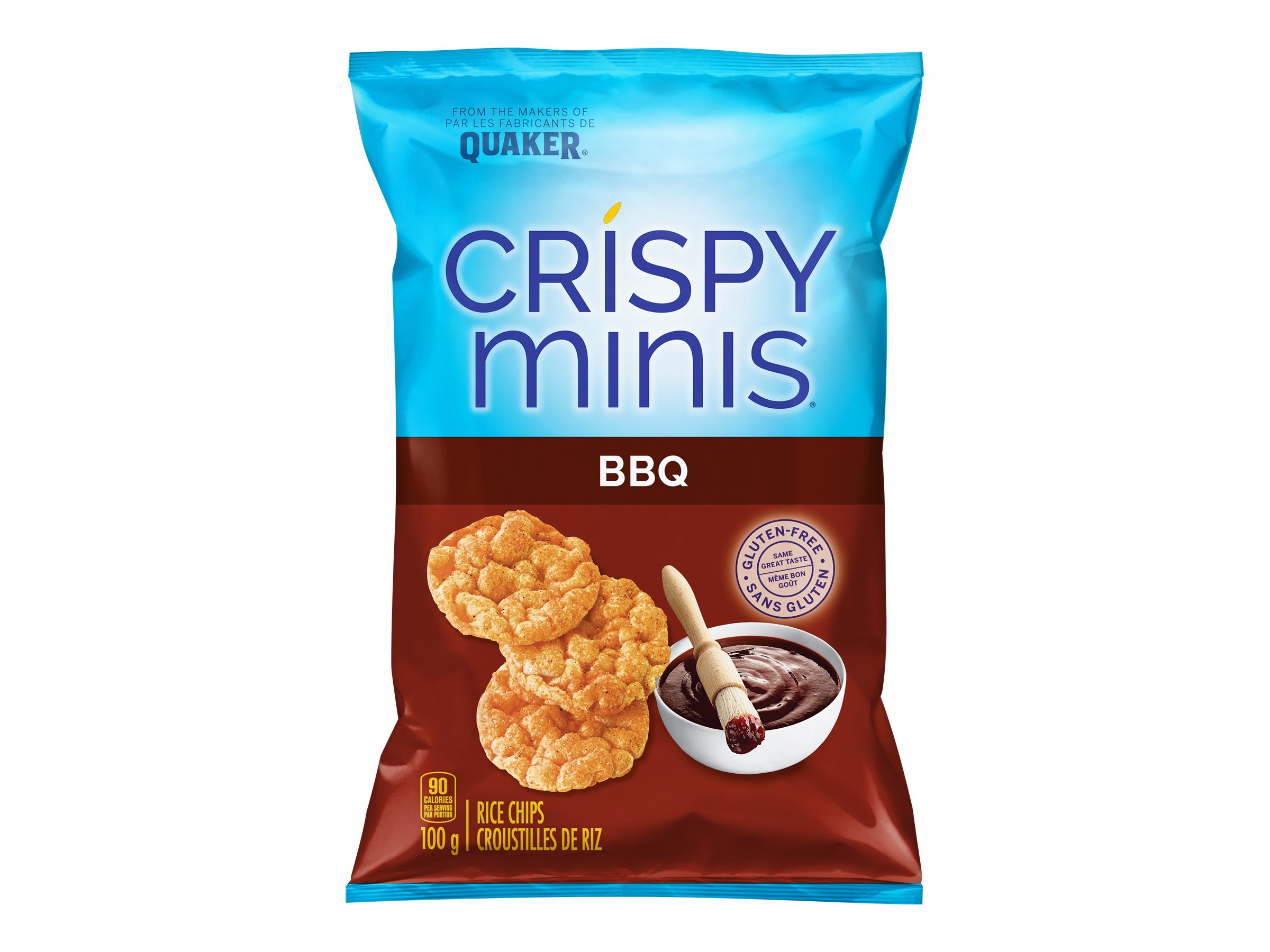 Quaker Crispy Minis BBQ 100g London Drugs