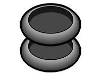 Plantronics Ear cushion - foam (pack of 2 ) - for Encore Polaris P101; Supra H51, H61; Supra Polaris P51, P61; SpectraLink PTH100, PTH200 - Ear cushion - foam (pack of 2 ) - for Encore Polaris P101; Supra H51, H61; Supra Polaris P51, P61; SpectraLink PTH100, PTH200