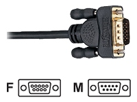 Tripp Lite Null Modem Gold Cable