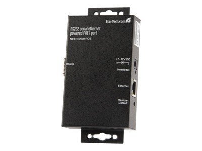 StarTech.com 1 Port RS232 Serial Ethernet Device Server