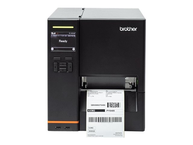 BROTHER 4-Inch industrial label printer 300 dpi 12 ips LCD-display