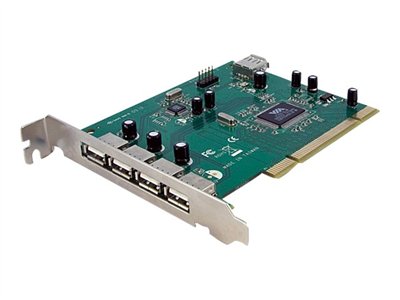 StarTech.com 7 Port PCI USB Card Adapter