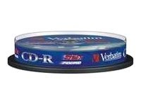 Verbatim CD-R x 10 - 700 MB - soportes de almacenamiento