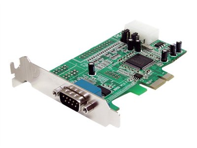 StarTech.com 1 Port Low Profile Native RS232 PCI Express Serial Card with 16550 UART