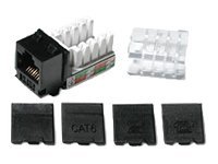 Cables To Go Cat6 90 Keystone Jack Blk