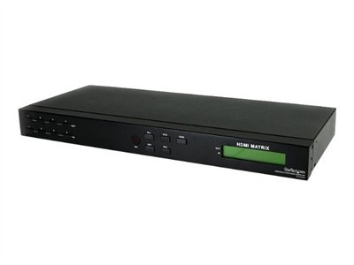 StarTech.com 4x4 HDMI Matrix Video Switch Splitter with Audio and RS232