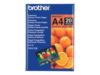 Brother BP 61GLA Premium Glossy Photo Paper
