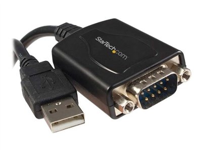StarTech.com 1 Port Professional USB to Serial Adapter Cable with COM Retention