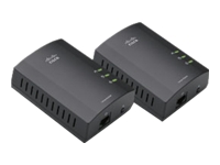 Linksys PowerLine AV 1-Port Network Adapter Kit PLEK400