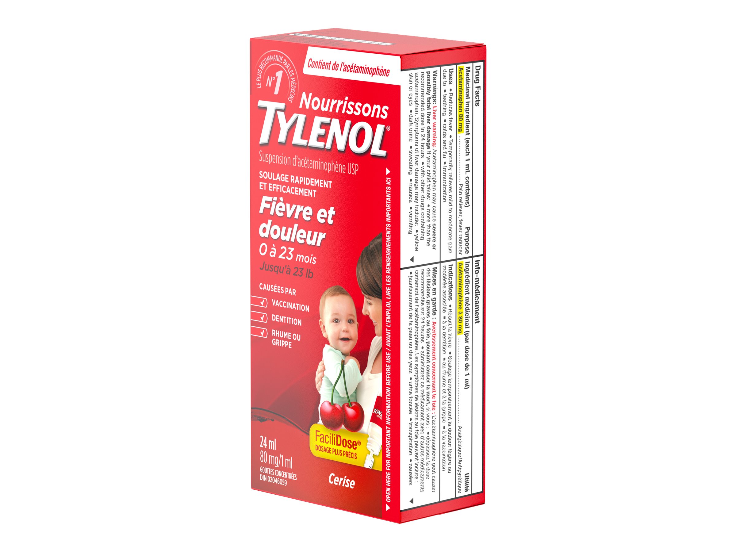 Tylenol* Concentrated Drops 24 ml