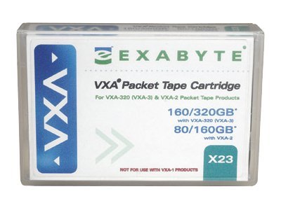Exabyte 1Pk X23 80/160Gb 230M Data Cart