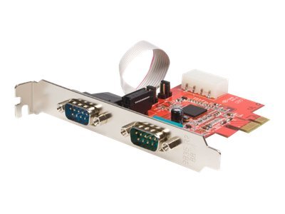 StarTech.com 2 Port Native PCI Express RS232 Serial Adapter Card with 16950 UART