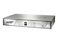 Dell SonicWALL TZ 210 TotalSecure Security appliance - with 1 year GAV/AS/IPS/Application Intelligence Service/Content Filtering Service and Dynamic Support 24X7 - 10Mb LAN, 100Mb LAN, Gigabit LAN - Security appliance - with 1 year GAV/AS/IPS/Application Intelligence Service/Content Filtering Service and Dynamic Support 24X7 - 10Mb LAN, 100Mb LAN, Gigabit LAN