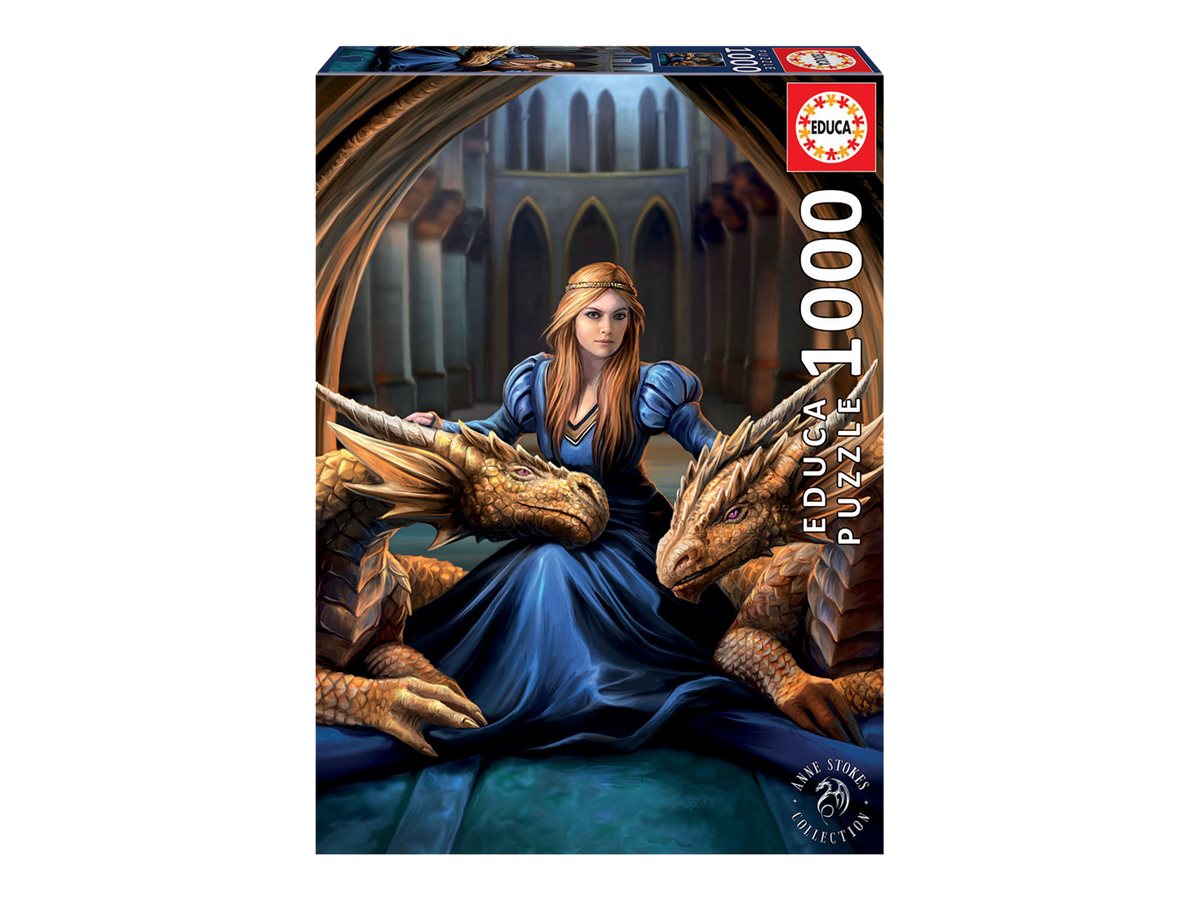 Educa Jigsaw Puzzle Fierce Loyalty by Anne Stokes 1000 pieces
