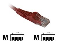 Tripp Lite 7Ft Cat6 Gigabit Red Snag Patch Cable Rj45M/M