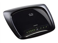 Linksys Wireless-N Home ADSL2+ Modem Router WAG320N - Routeur sans fil - DSL - commutateur 4 ports - Gigabit Ethernet - 802.11b/g/n (draft 2.0) - Ordinateur de bureau