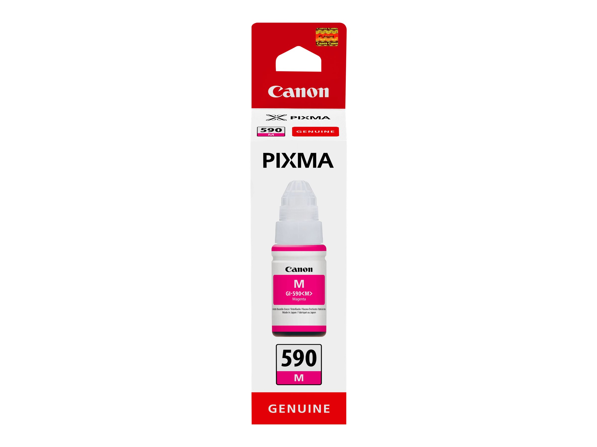 Canon GI 590 M - 70 ml - magenta - original - recarga de tinta - para PIXMA  G1501, G1510, G2500,