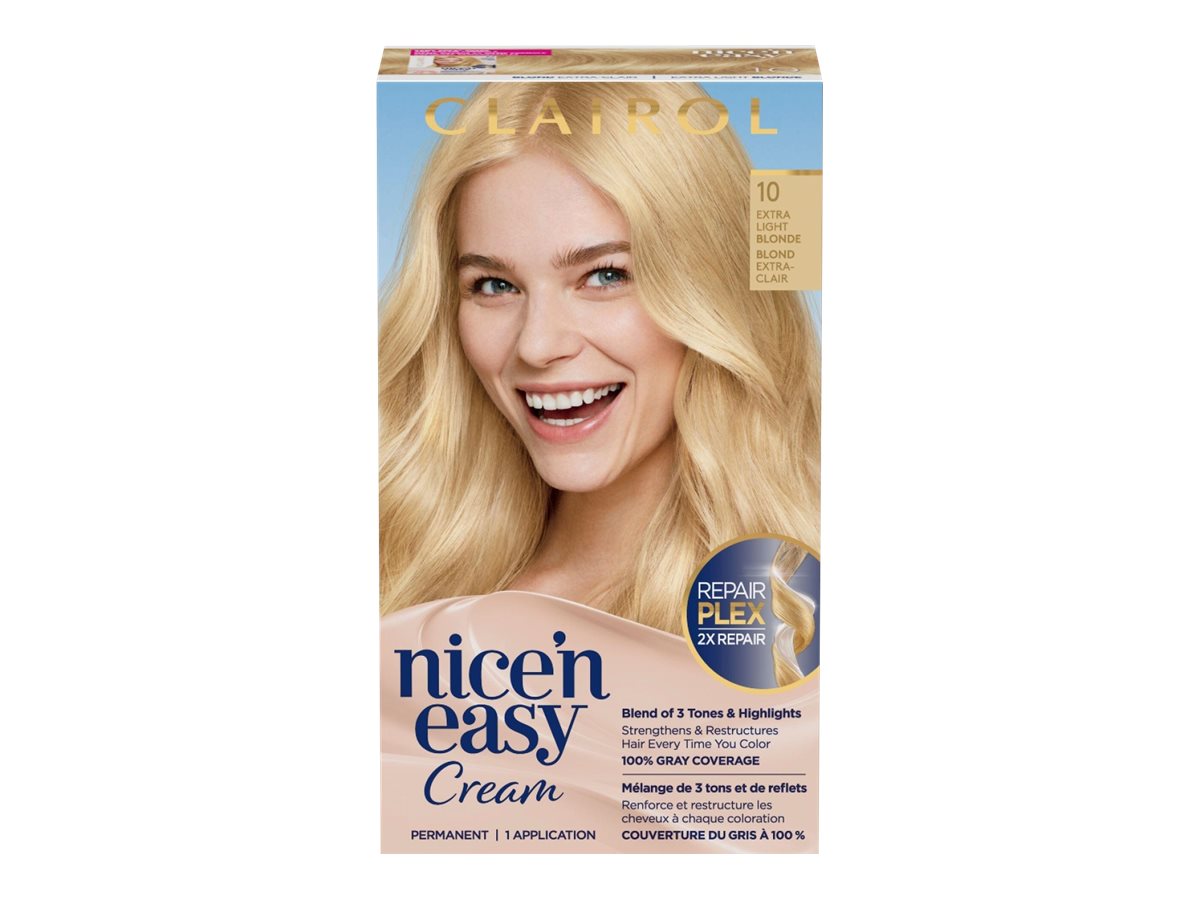 Clairol Nicen Easy Hair Dye Extra Light Blonde 10 