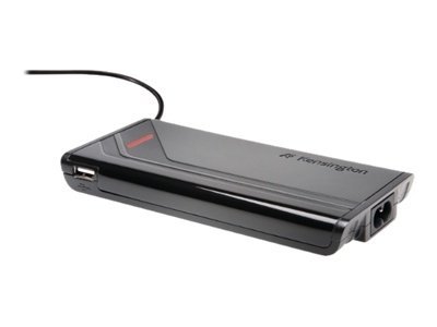 Kensington Wall Ultra Thin Laptop Power Adapter with USB Power Port