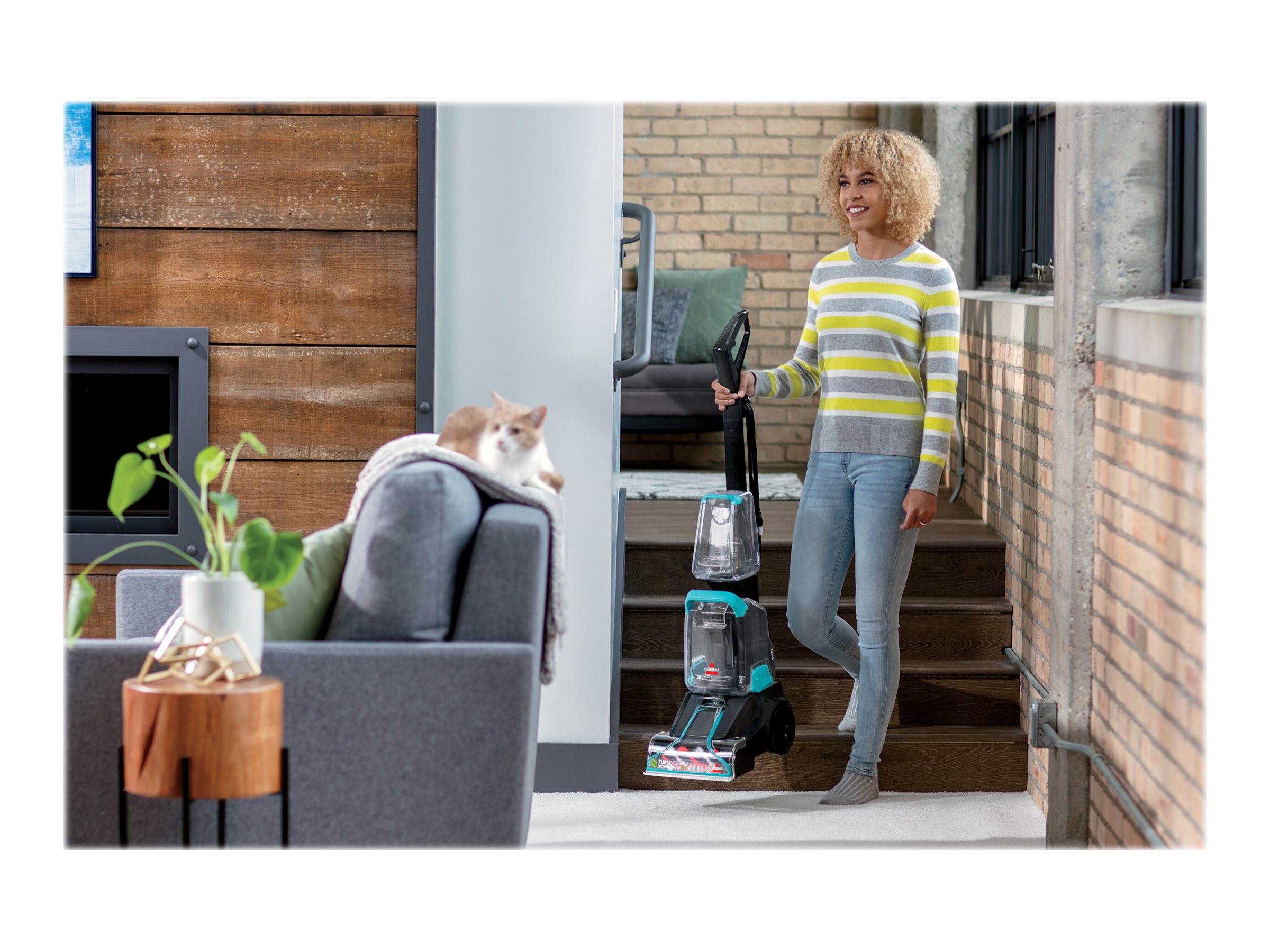 BISSELL PowerClean TurboBrush Pet Carpet Cleaner 2806D