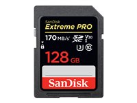 SanDisk SD 128GB Extreme PRO SDHC/SDXC USH-1 C10 170 MB/s