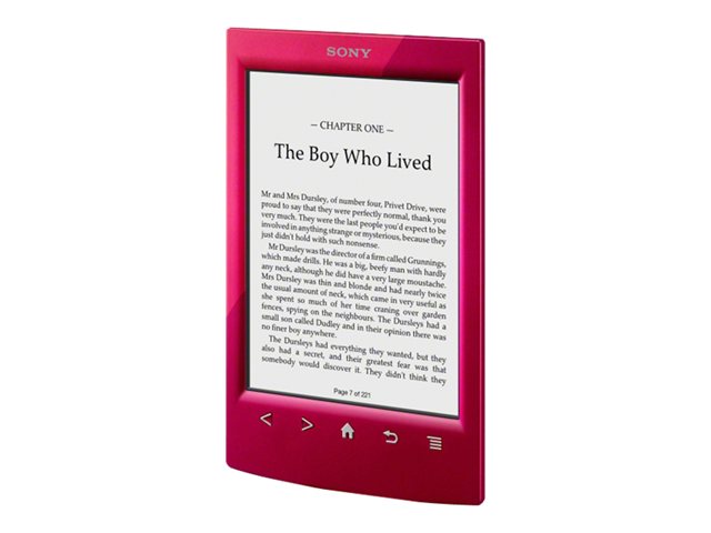 Sony 6 Wifi Ereader Red Extended Battery Life