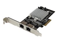 StarTech.com Tarjeta Adaptador de Red PCI Express PCI-E Gigabit Ethernet con 2 Puertos RJ45 de 1Gbps y Chipset Intel i350 (ST2000SPEXI) - Adaptador de red - PCIe 2.1 x4