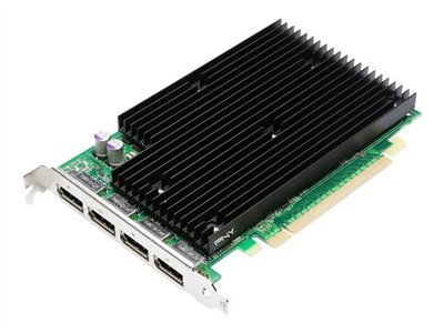 PNY QUADRO NVS 512MB GDDR3 256MB GPU DISP PORT 4